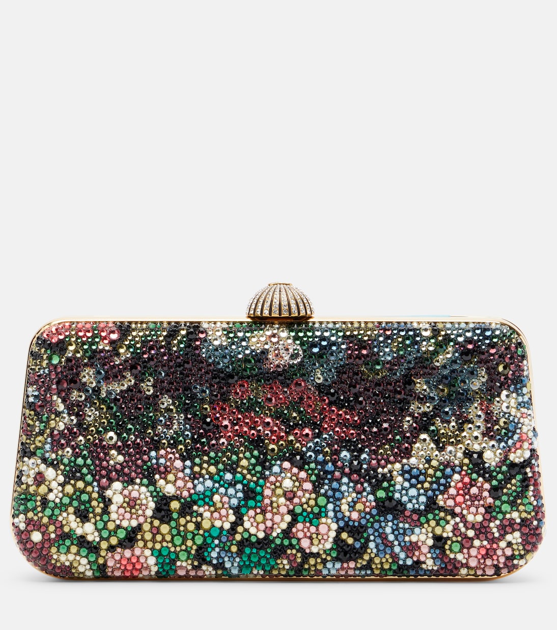 Carry Secrets beaded leather clutch | Valentino Garavani