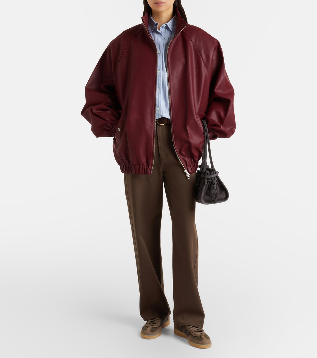 Handball Spezial leather-trimmed sneakers | Adidas