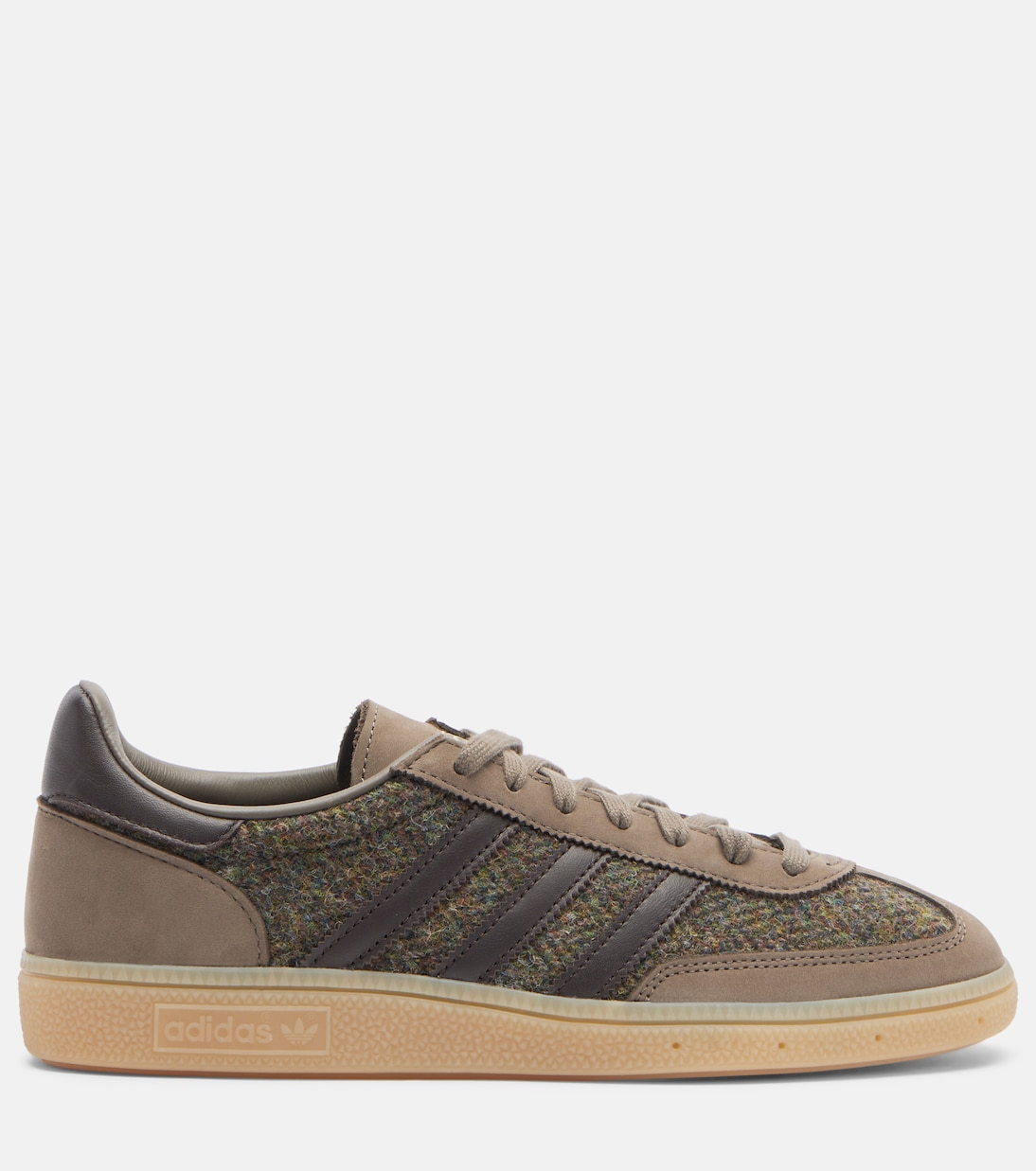 Handball Spezial leather-trimmed sneakers | Adidas