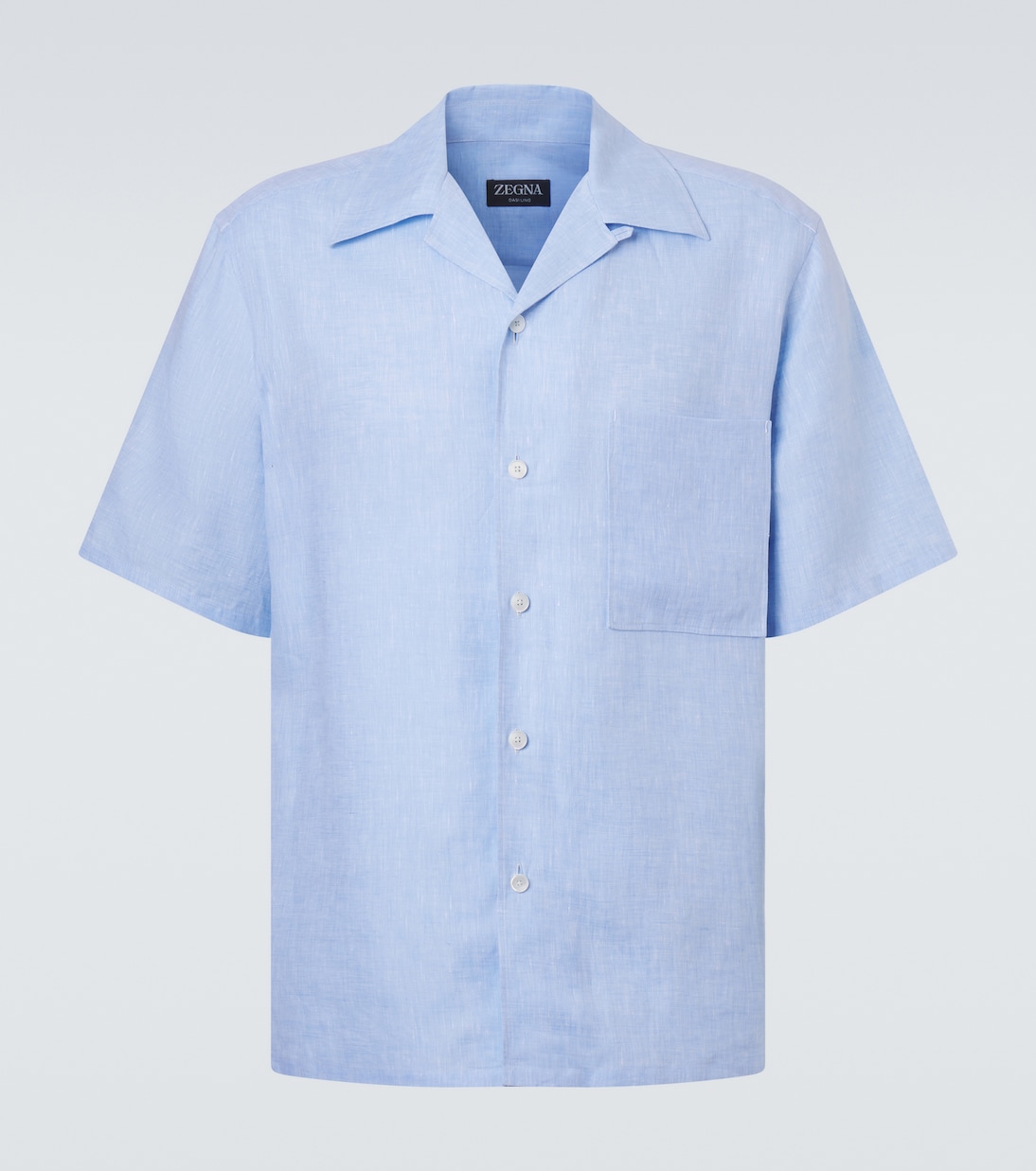Linen bowling shirt | Zegna