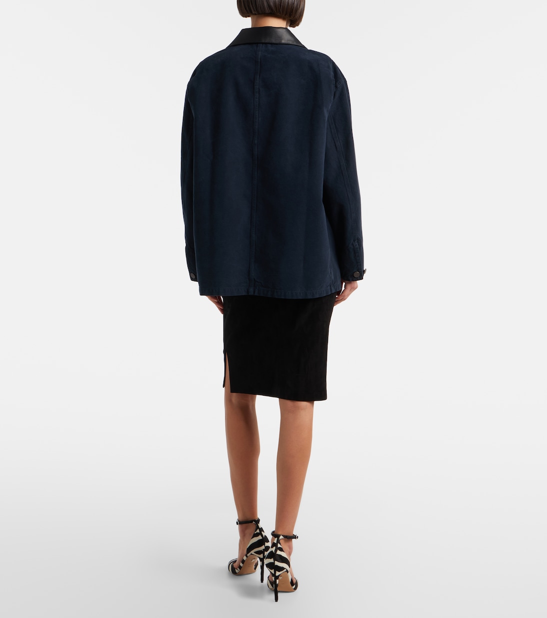 Gin suede midi skirt | Stouls