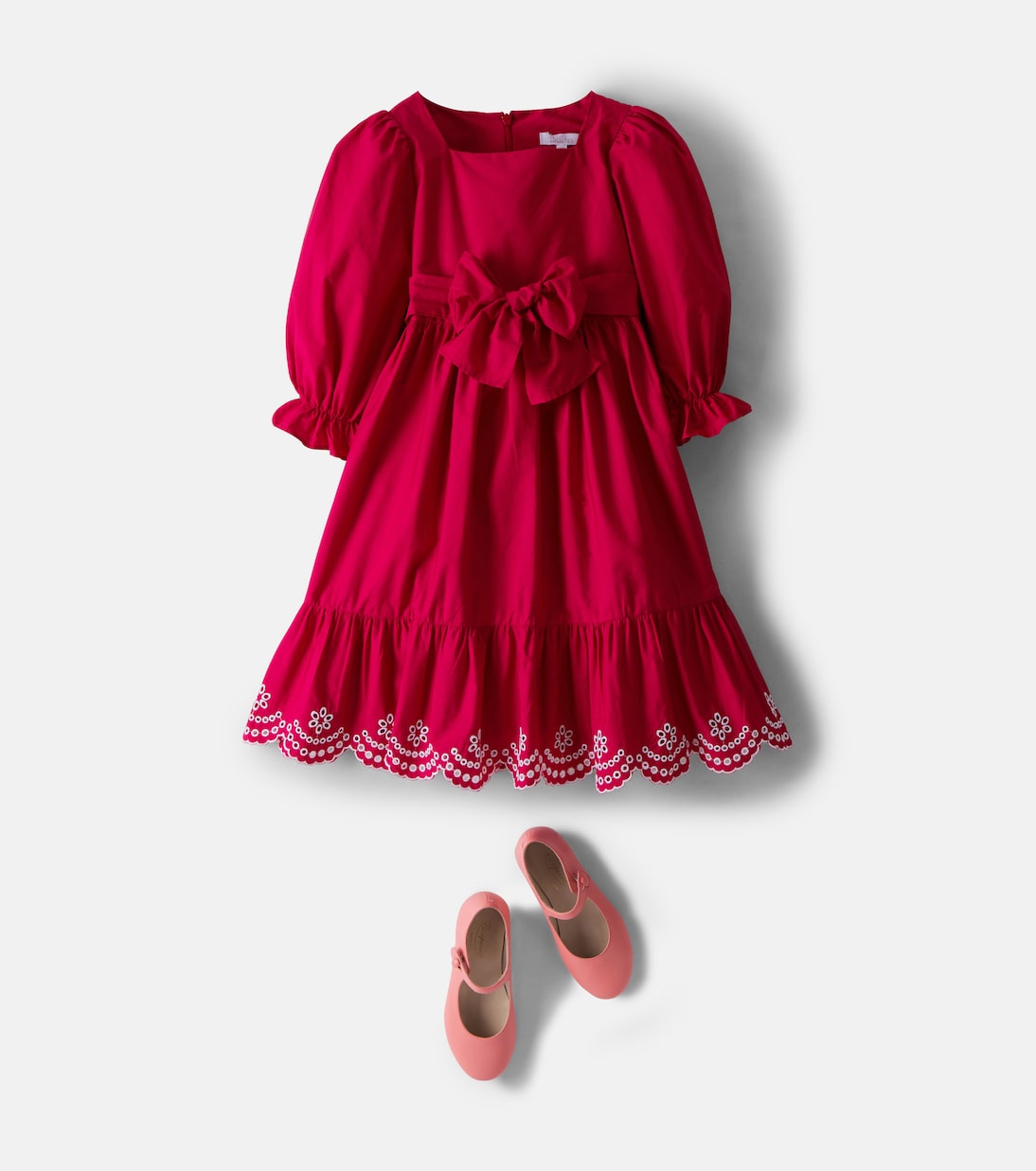 Belted cotton dress | Patachou