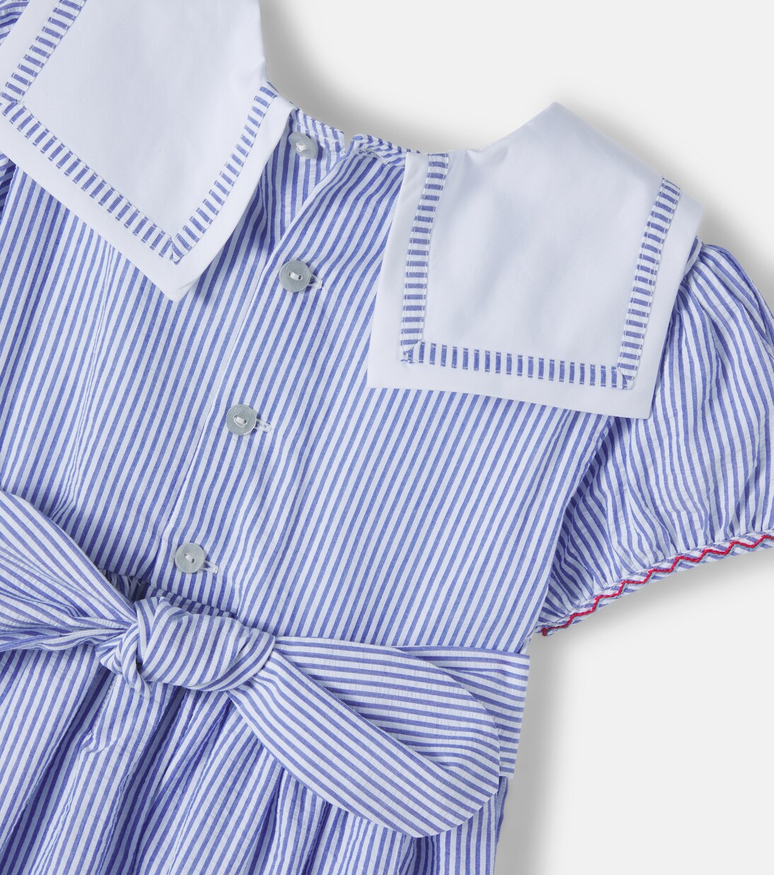 Imogen striped cotton dress | La Coqueta