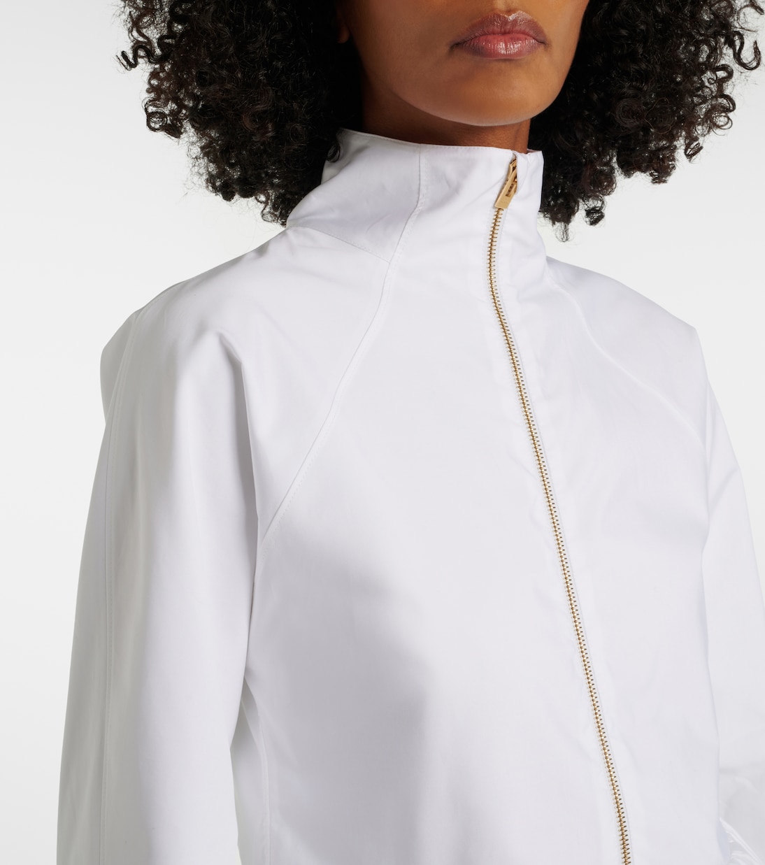 Peplum cotton poplin jacket | Alaïa