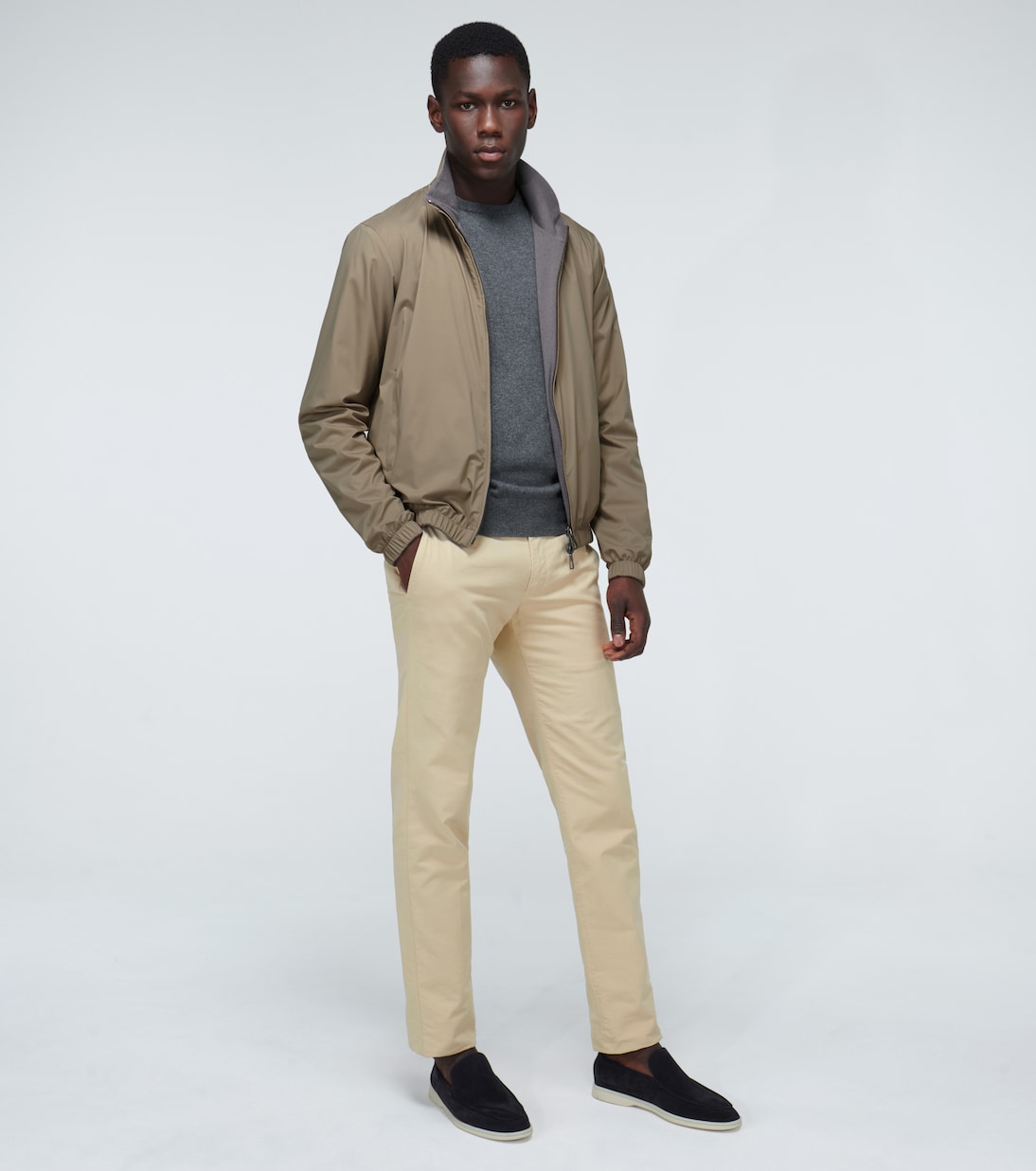 Windmate® reversible bomber jacket | Loro Piana