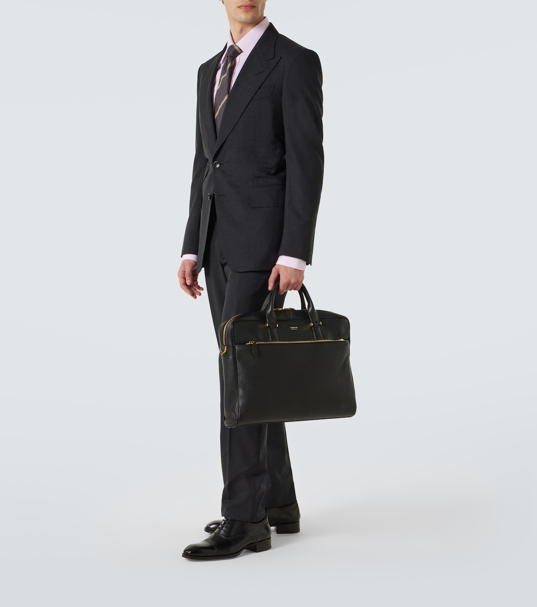 Porte-documents en cuir | Tom Ford