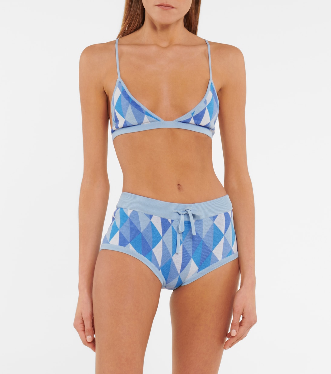 Shorts a vita bassa in maglia jacquard | Dodo Bar Or