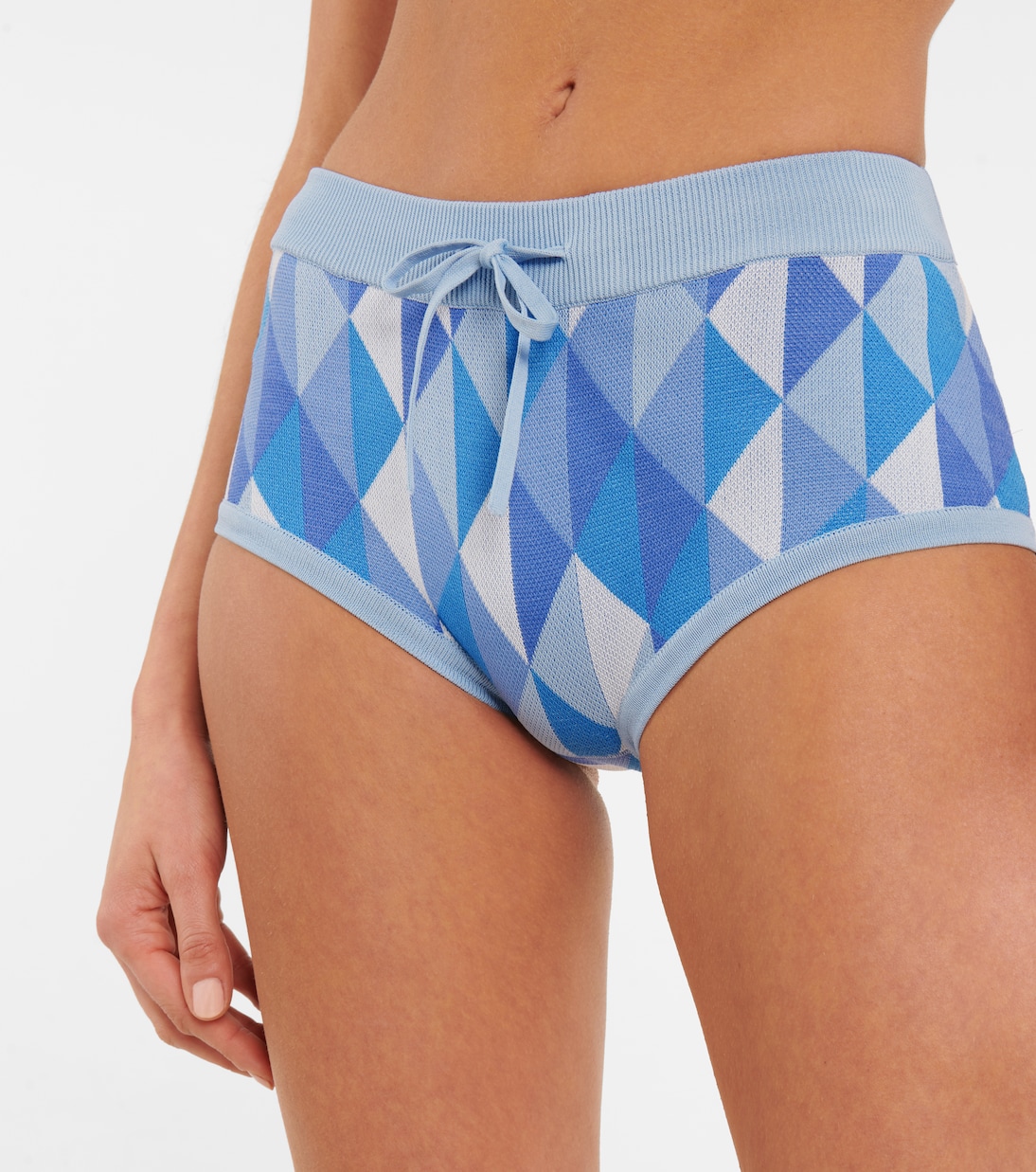 Shorts a vita bassa in maglia jacquard | Dodo Bar Or