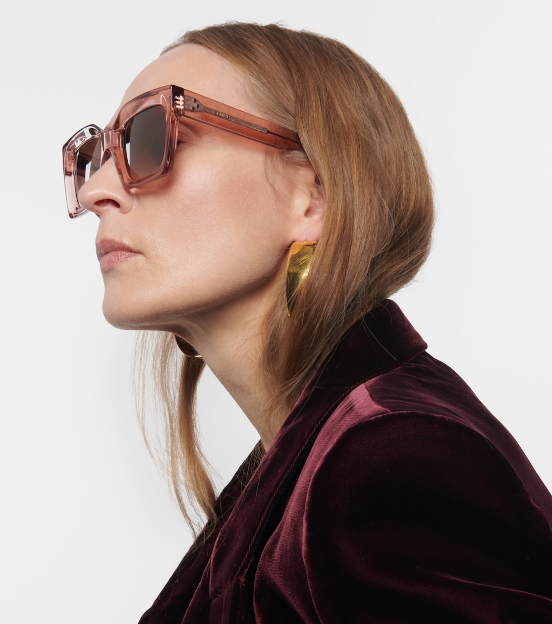 Occhiali da sole CELINE Quadrati per Giovani Stile Moderno