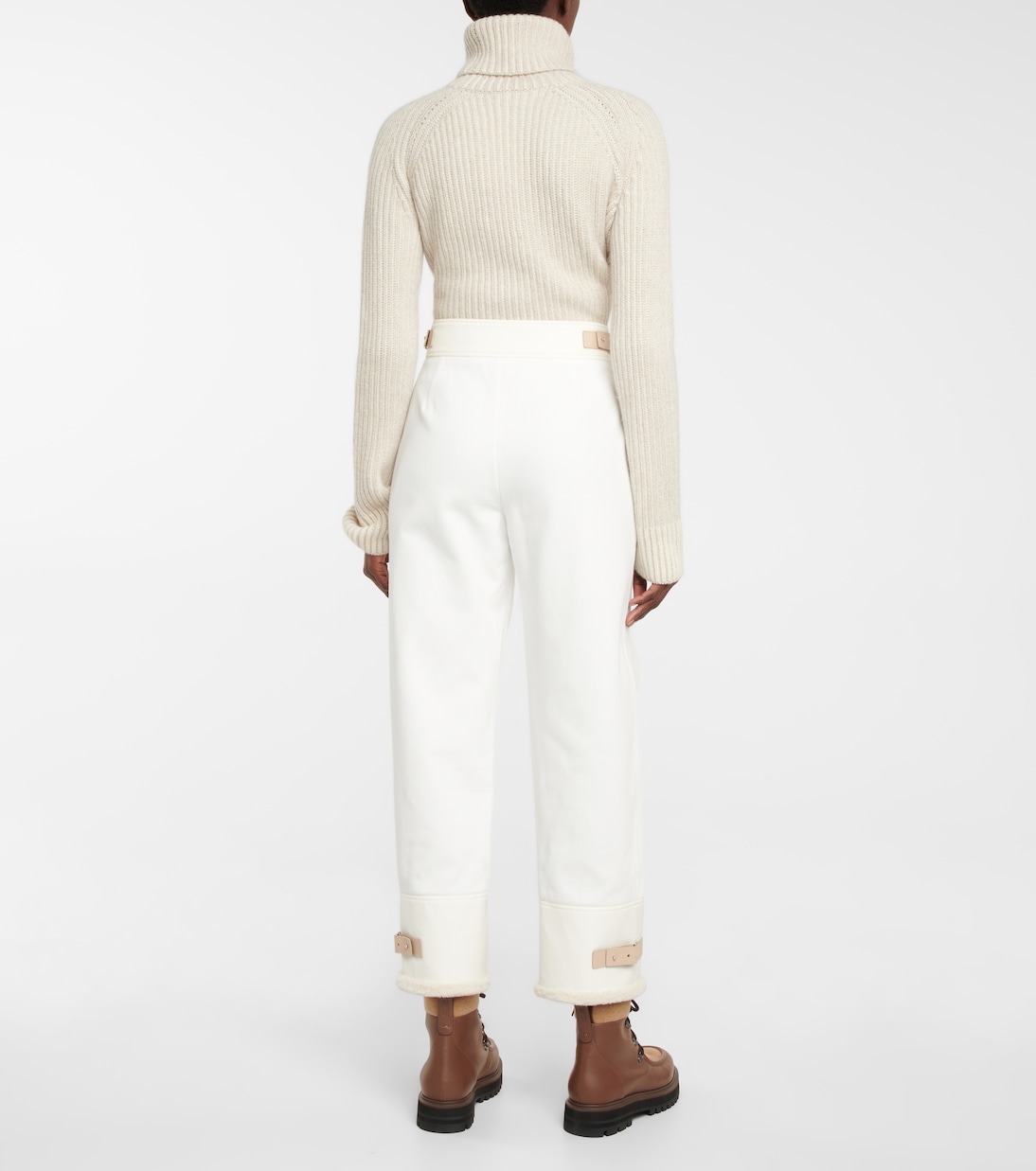 Pantalones rectos Andes sarga de algodón | Loro Piana