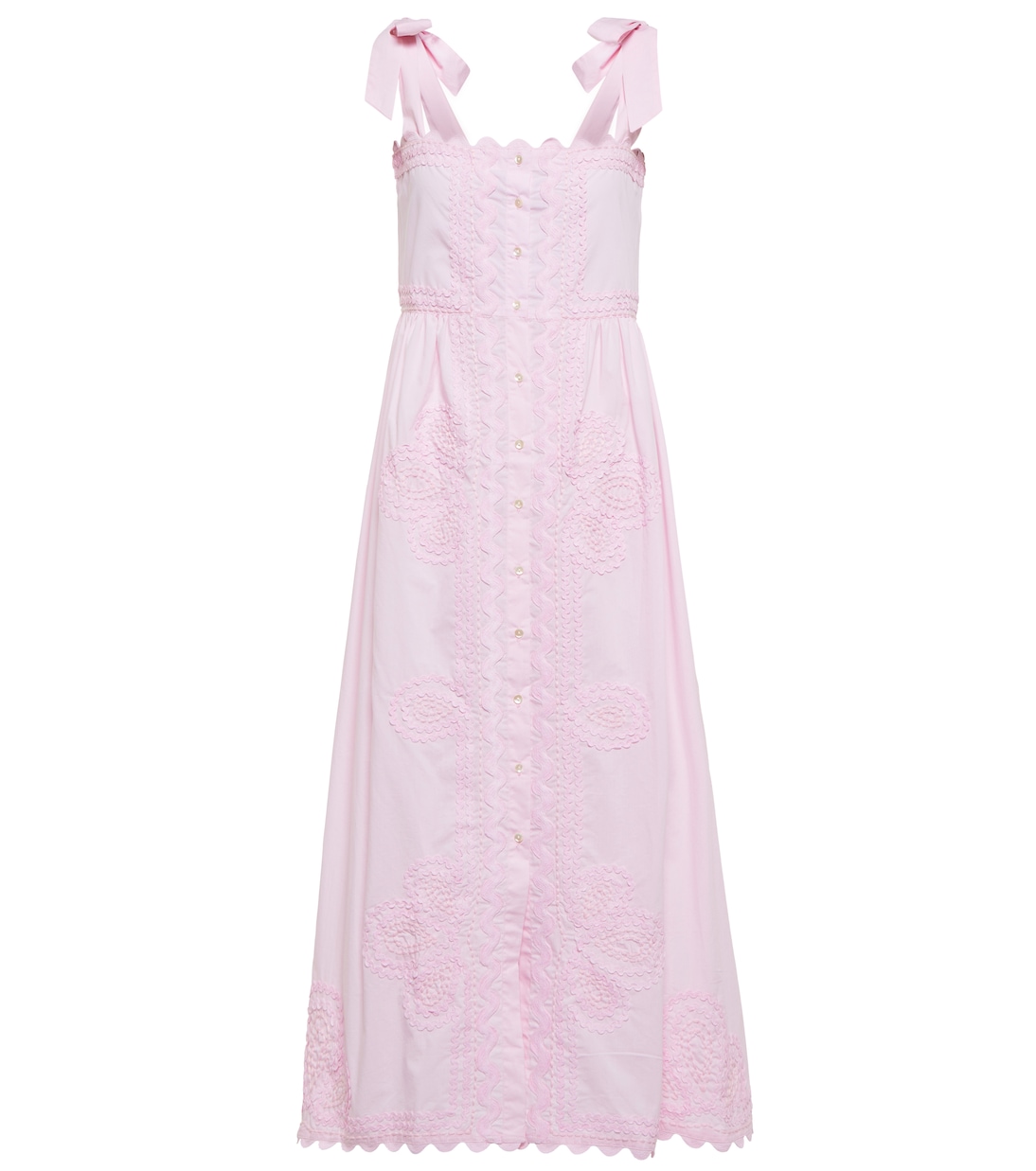 Robe midi en coton | Juliet Dunn