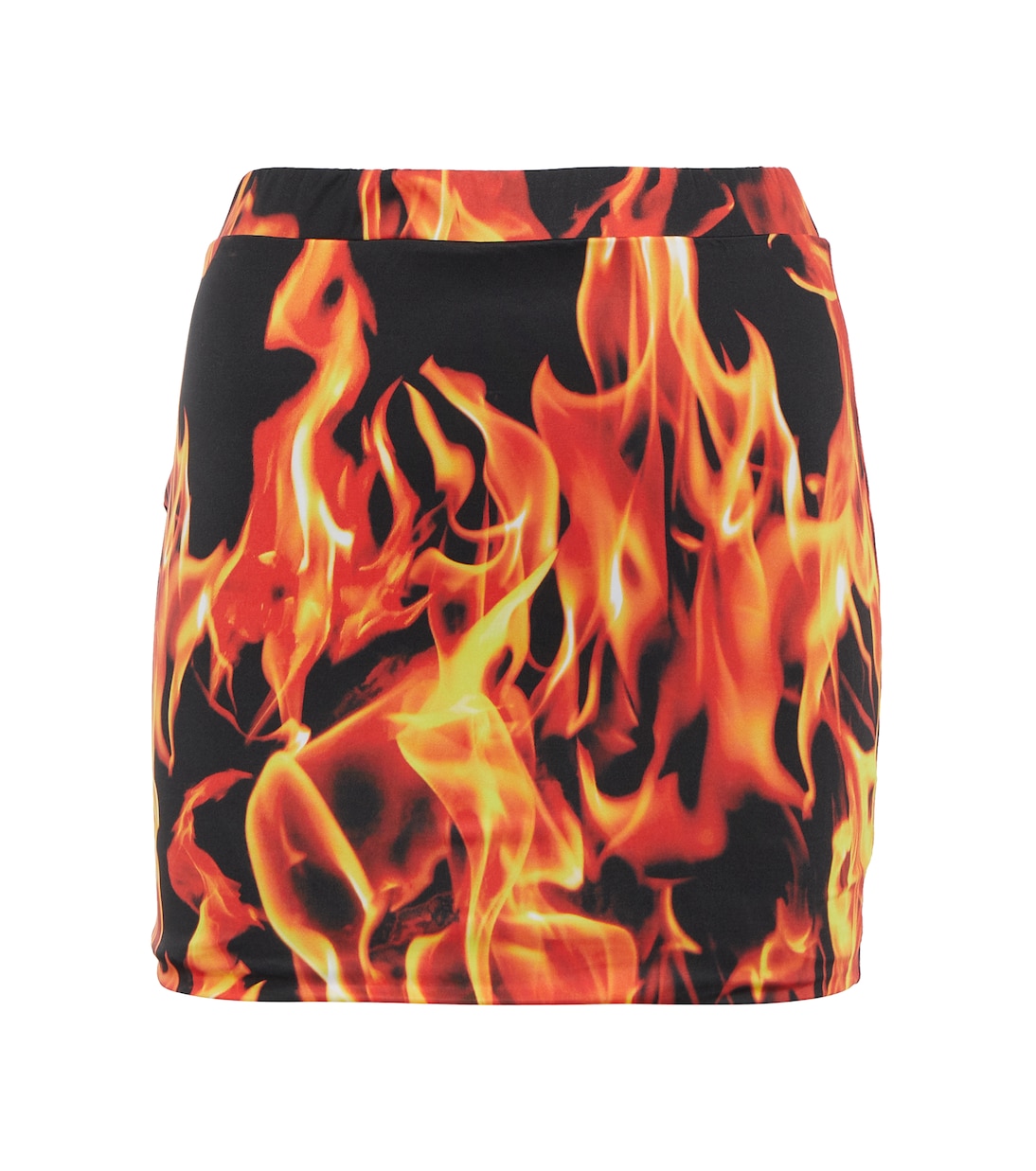 Minifalda de punto fino estampada | Vetements