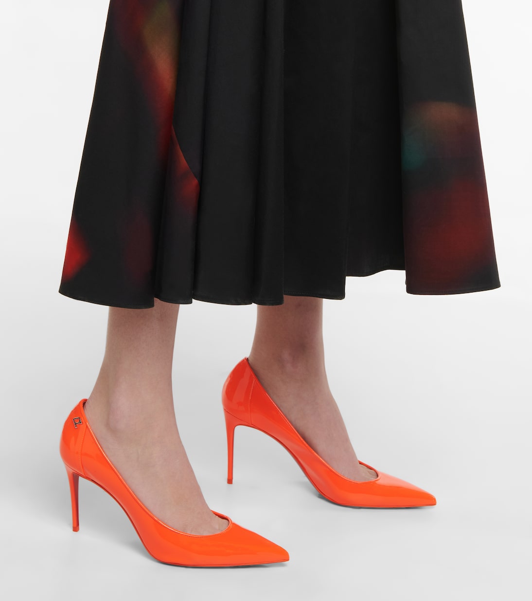 Escarpins Sporty Kate 85 en cuir verni | Christian Louboutin
