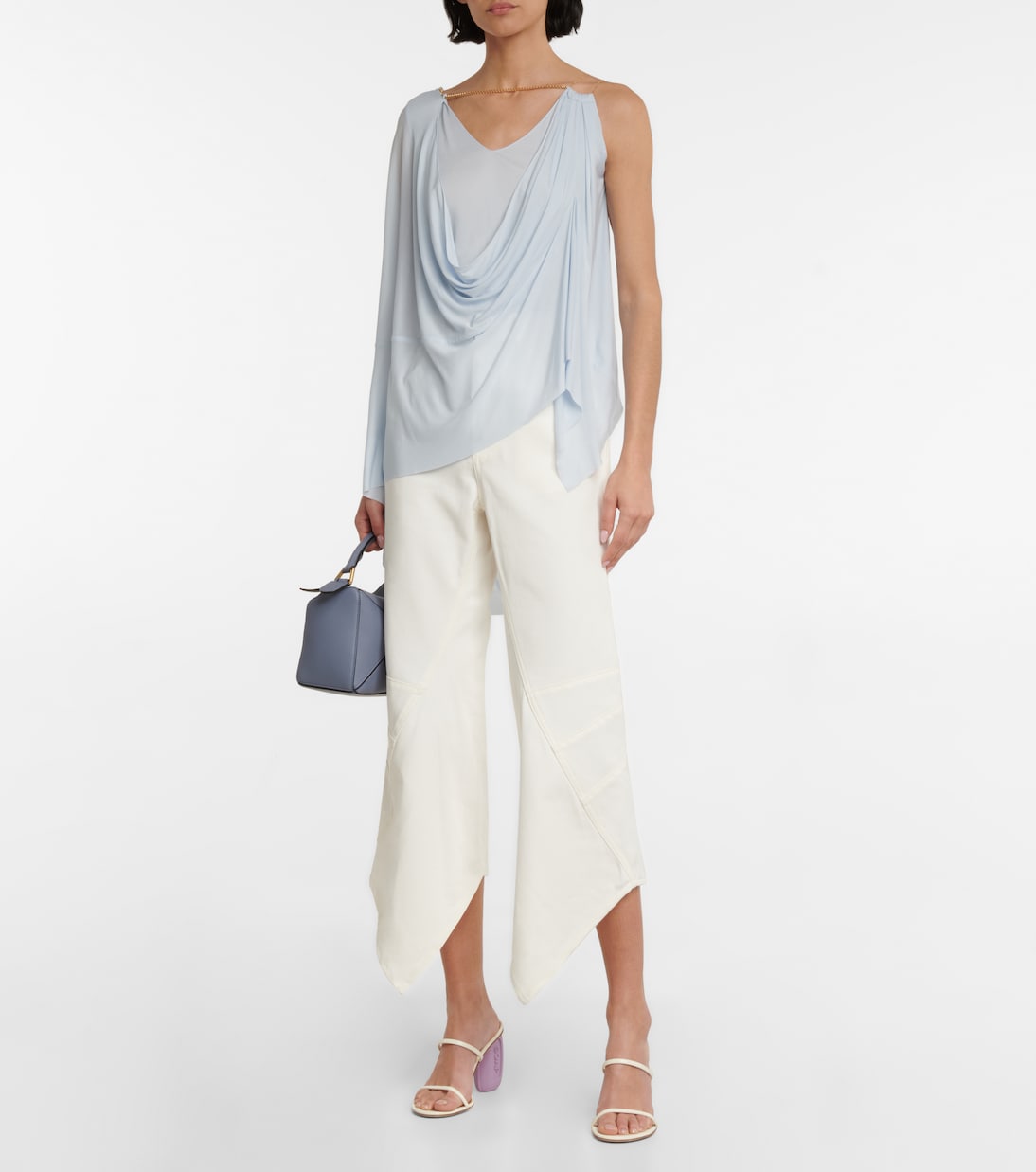 Embellished draped top | Loewe