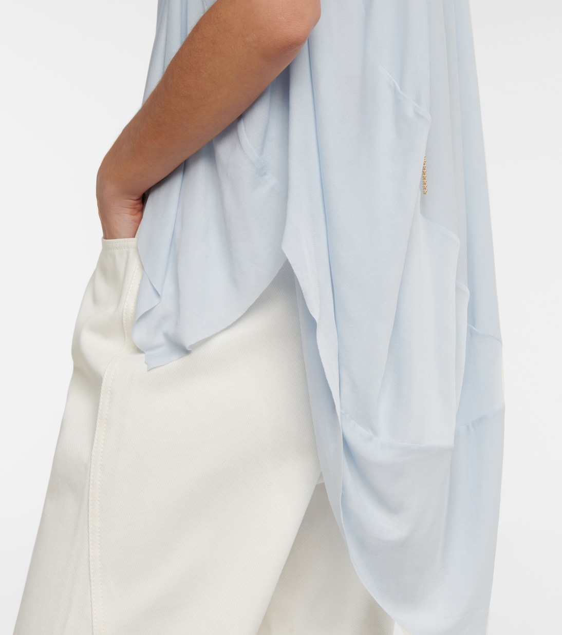 Embellished draped top | Loewe