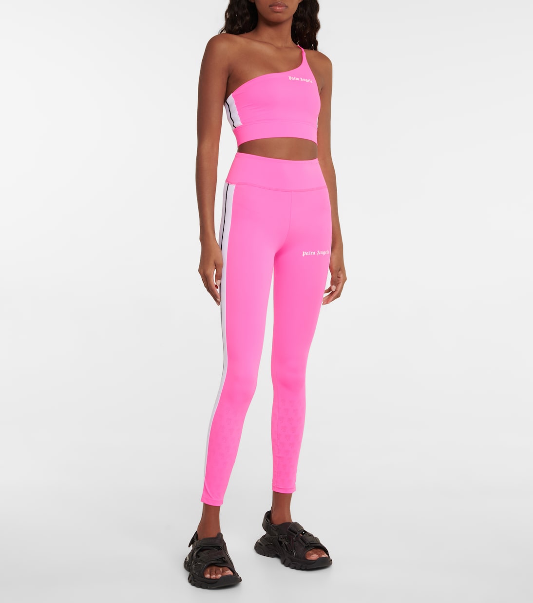 Leggings de punto fino con logo | Palm Angels