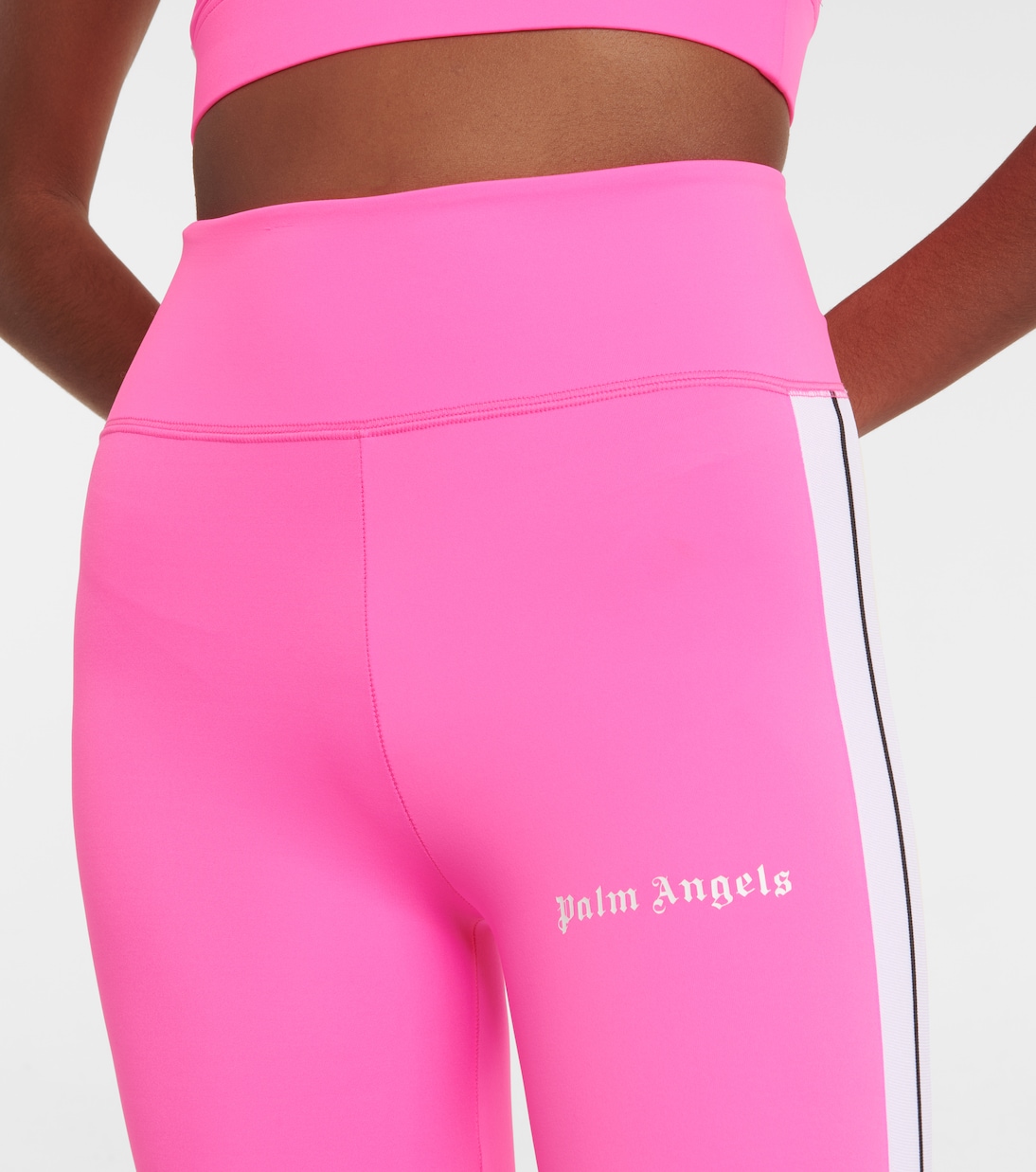 Leggings de punto fino con logo | Palm Angels