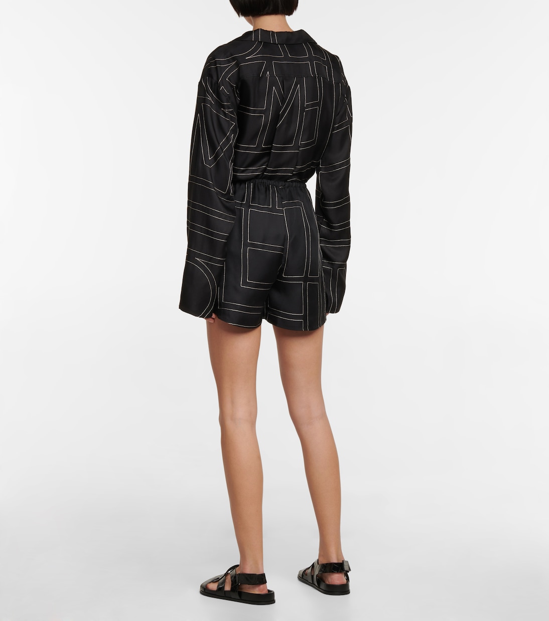 Shorts in seta | Toteme