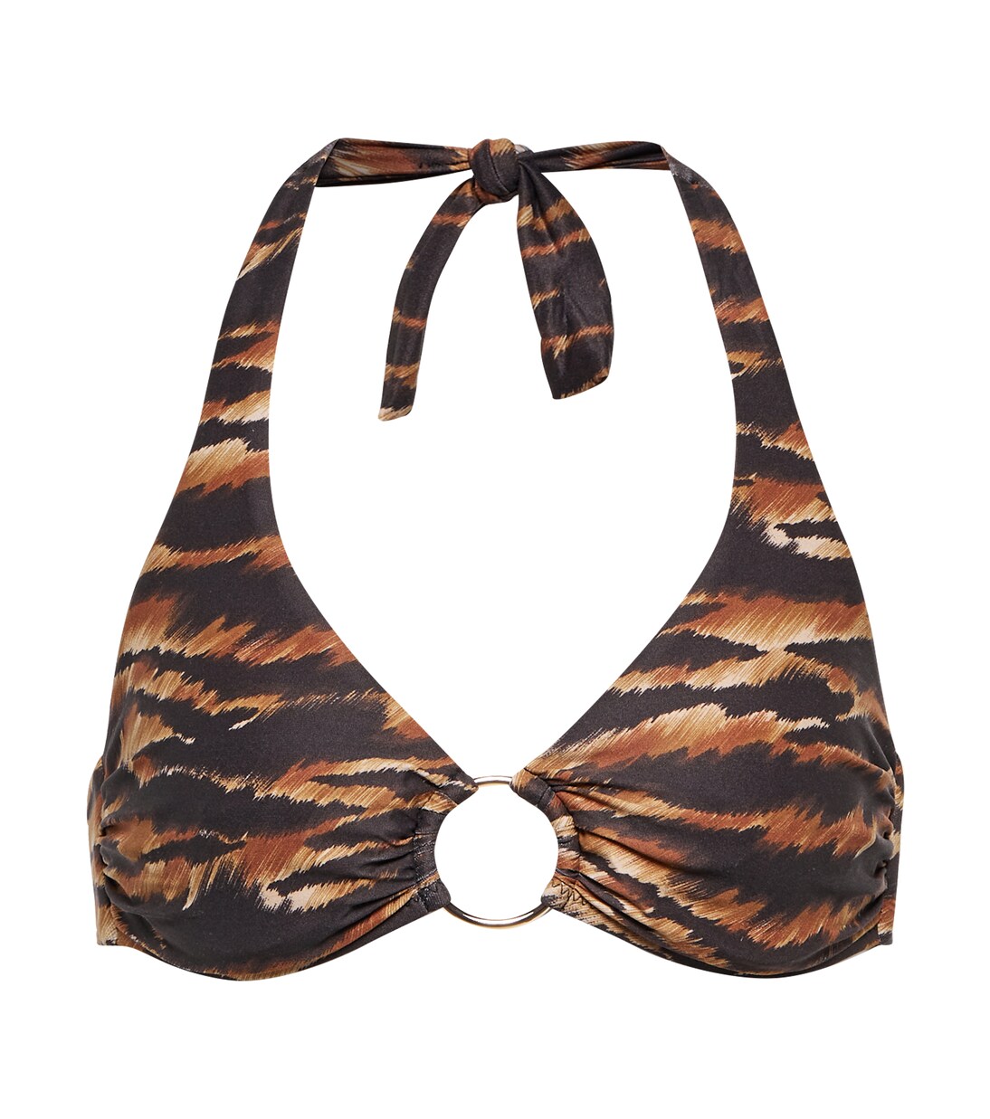 Top de bikini Brussels con print de tigre | Melissa Odabash