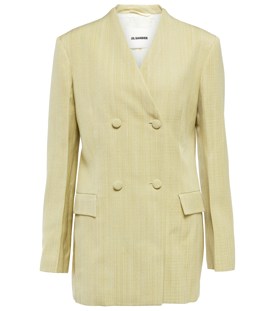 Blazer en soie mélangée | Jil Sander