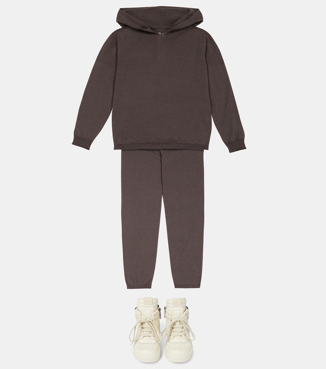 Hoodie aus Wolle | Rick Owens Kids
