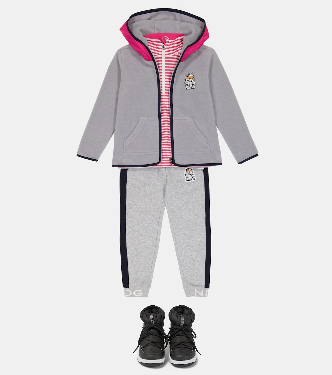 Logo cotton-blend sweatpants | Bogner Kids