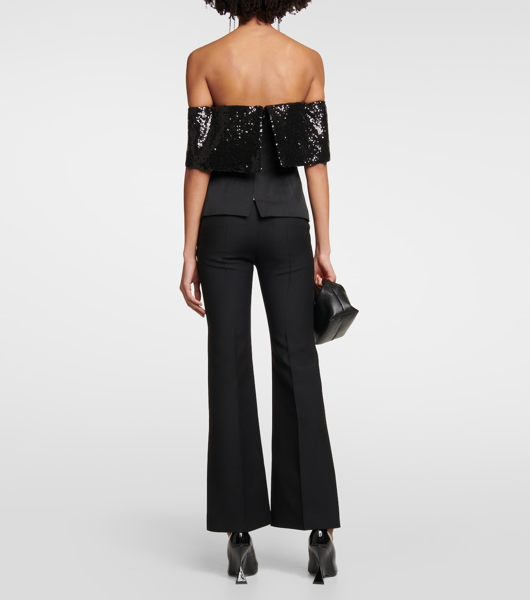 Giselle sequined off-shoulder top | Staud