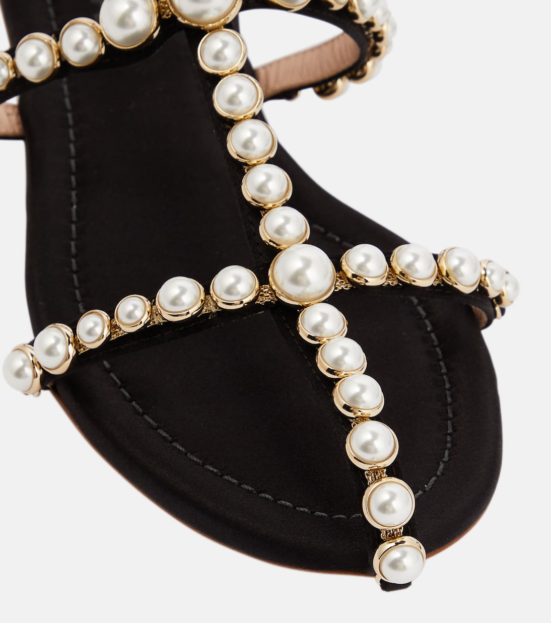 Sandalen Maharani mit Zierperlen | Giambattista Valli