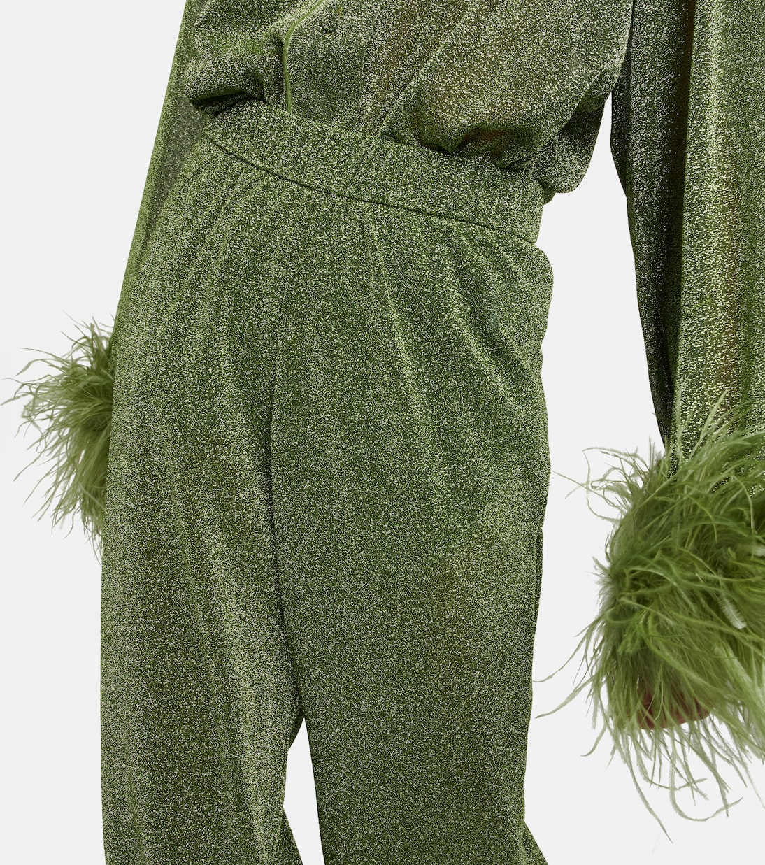 Hose Lumière Plumage mit weitem Bein | Oséree