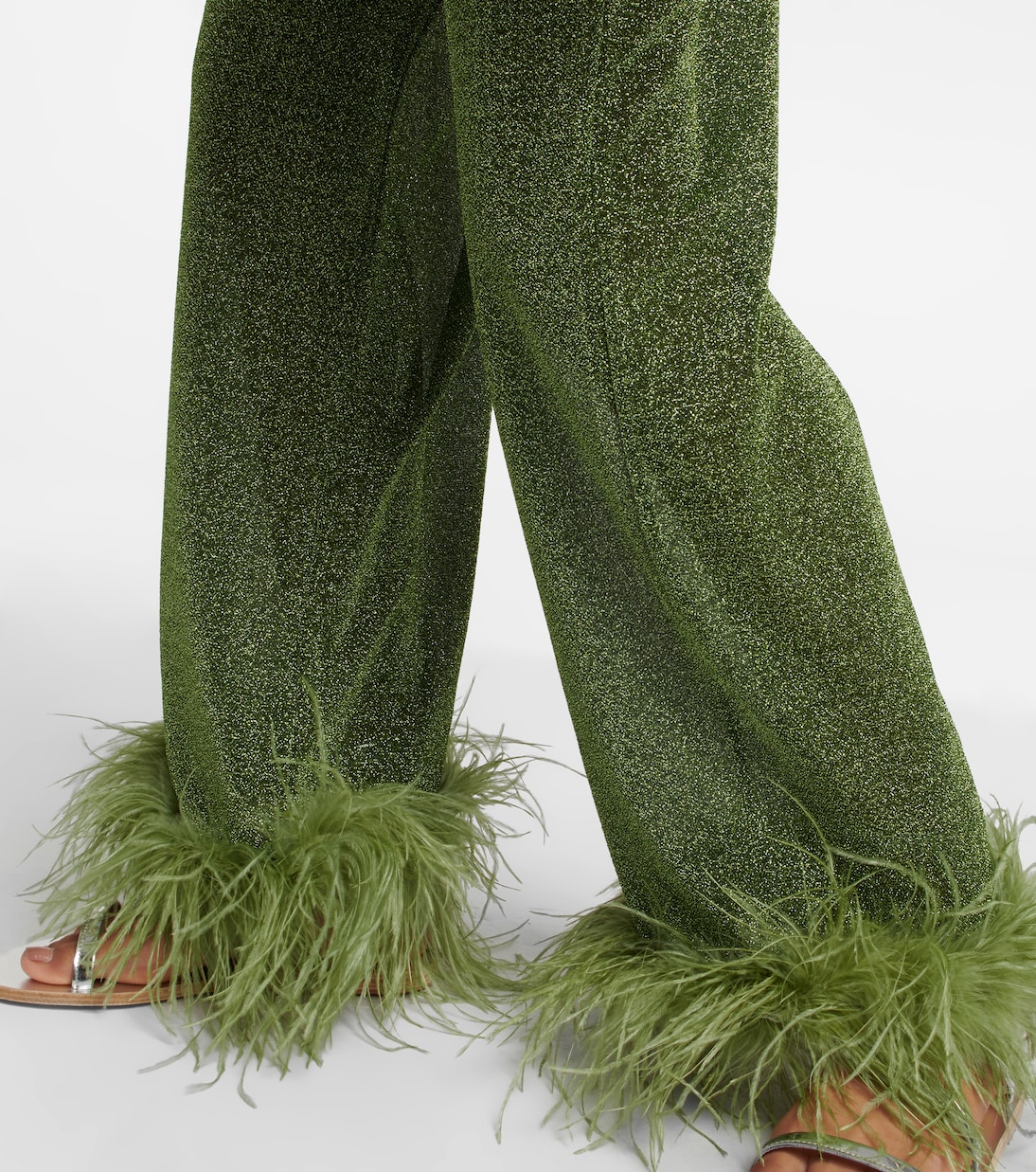 Hose Lumière Plumage mit weitem Bein | Oséree