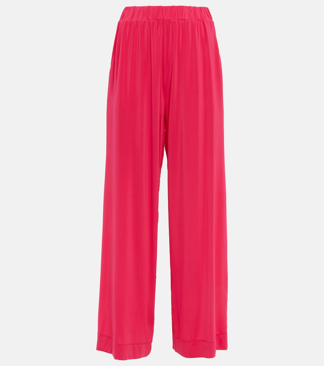Emilia wide-leg jersey pants | Max Mara