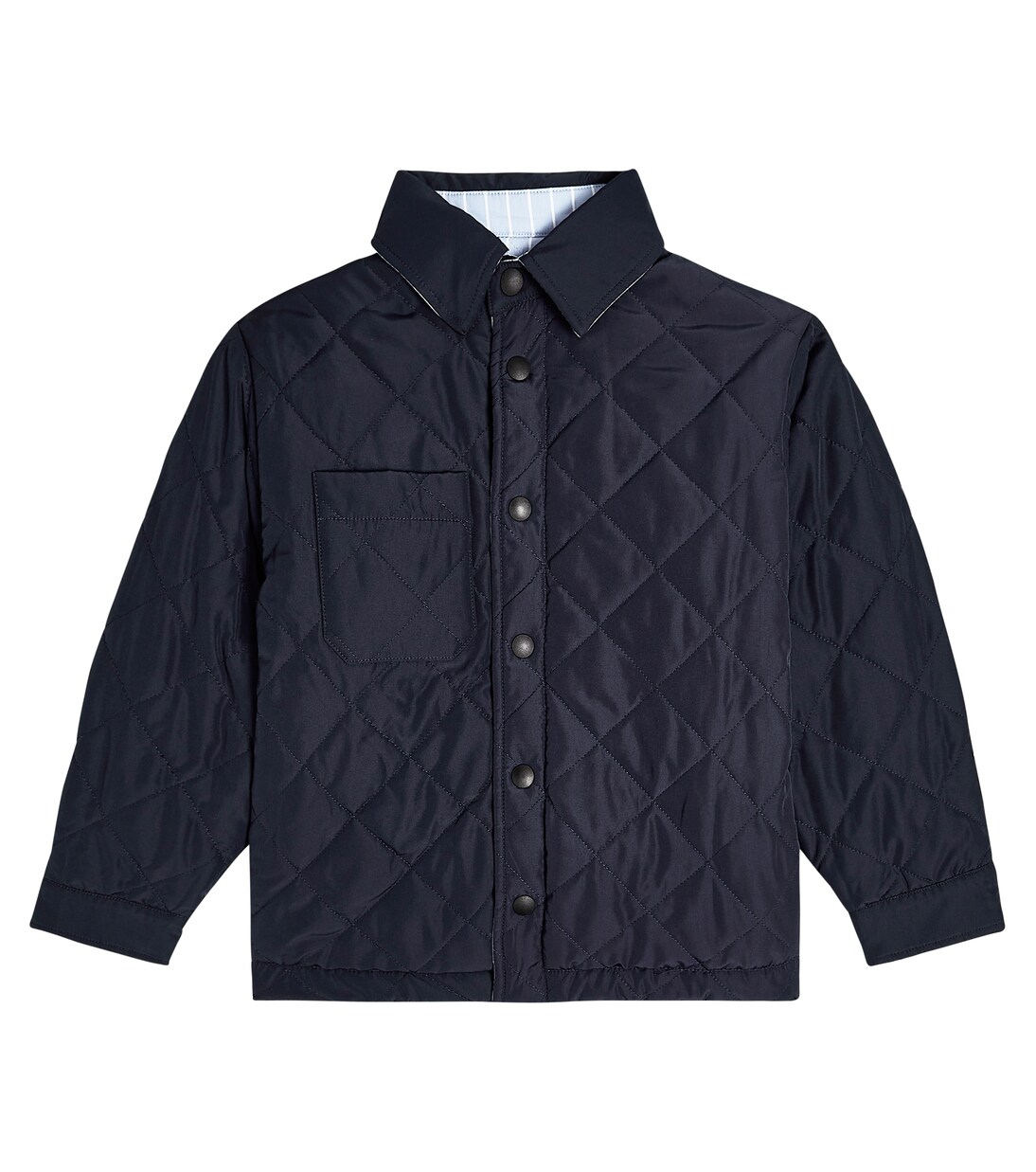 Hemdjacke aus einem Baumwollgemisch | Palm Angels Kids