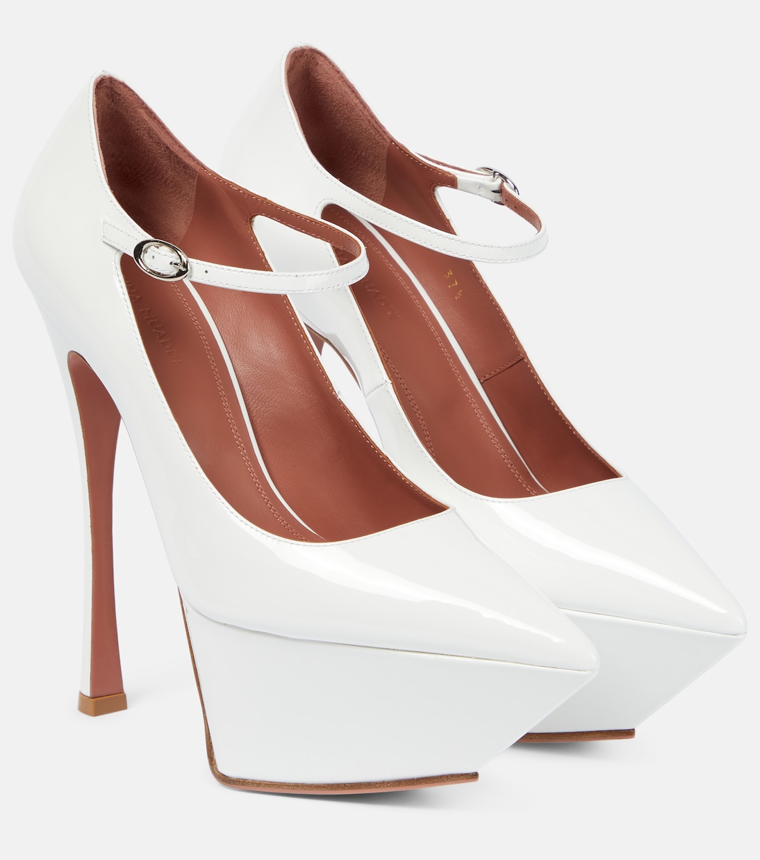 Pumps Yigit in vernice con plateau | Amina Muaddi