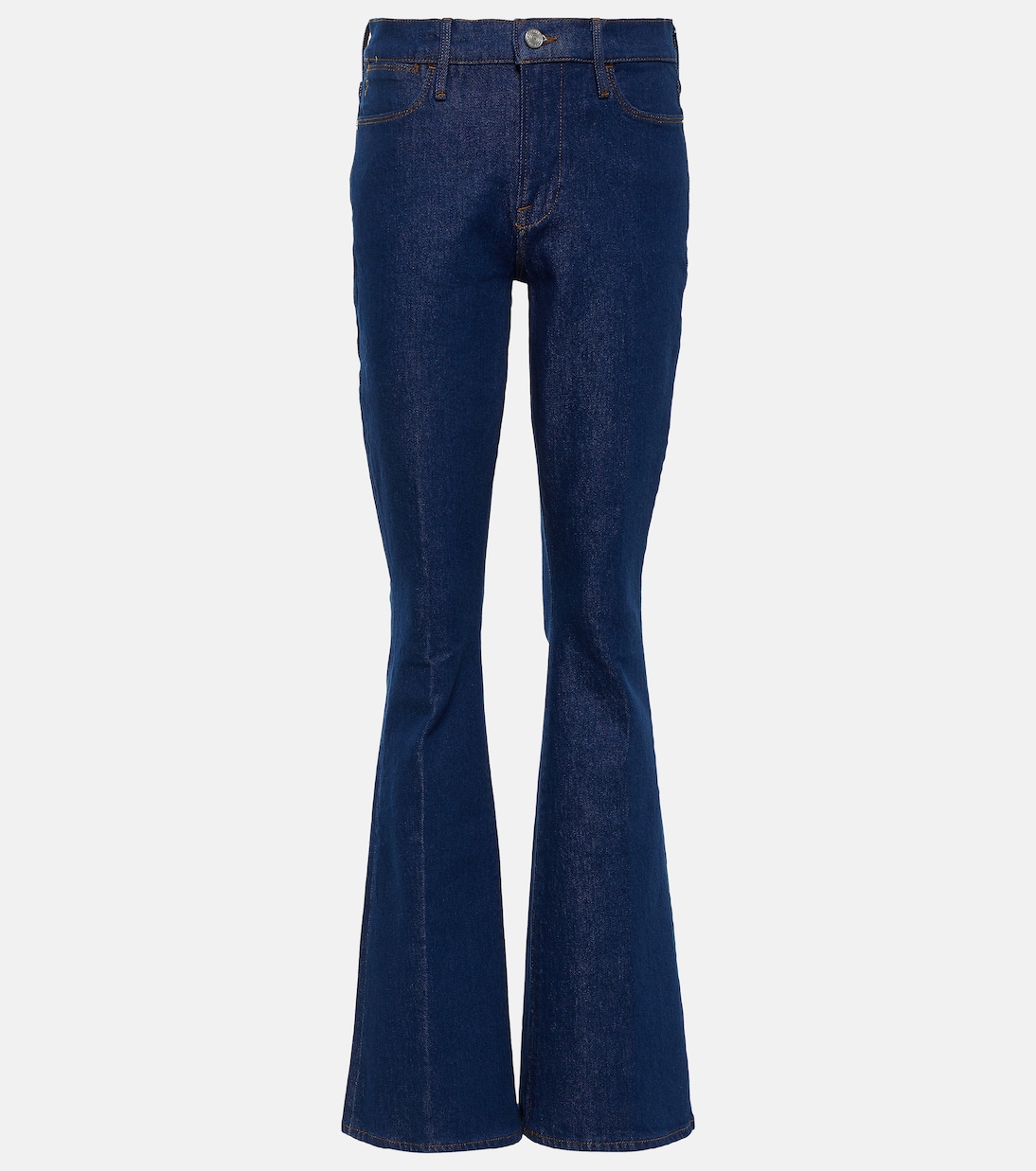 Le Shape high-rise flared jeans | Frame