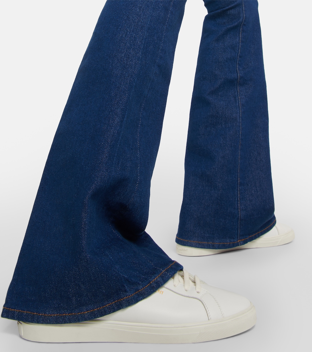 Le Shape high-rise flared jeans | Frame