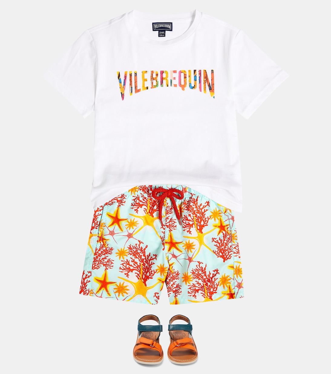 Bedruckte Badehose Jim | Vilebrequin Kids