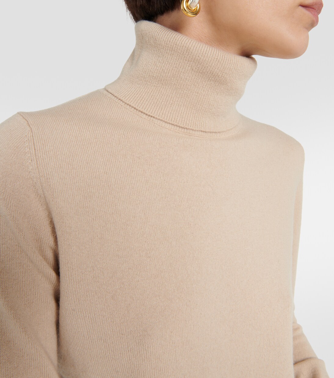 Cashmere turtleneck sweater | Jardin des Orangers