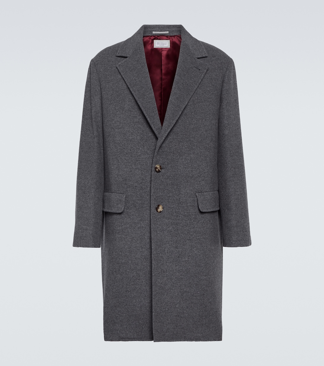 BRUNELLO CUCINELLI：トレンチコート メンズ - グリーン
