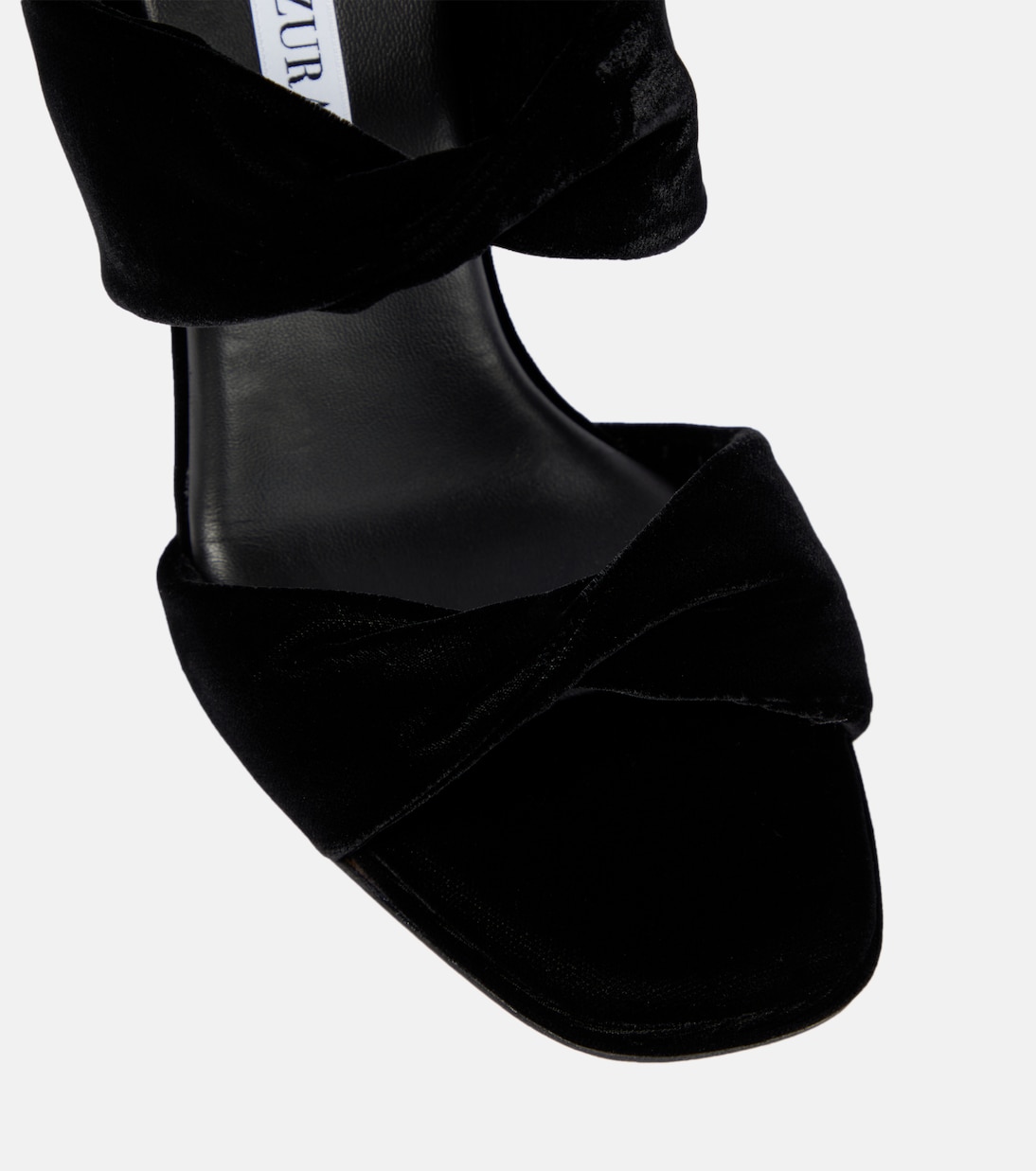 Mules Twist in velluto | Aquazzura