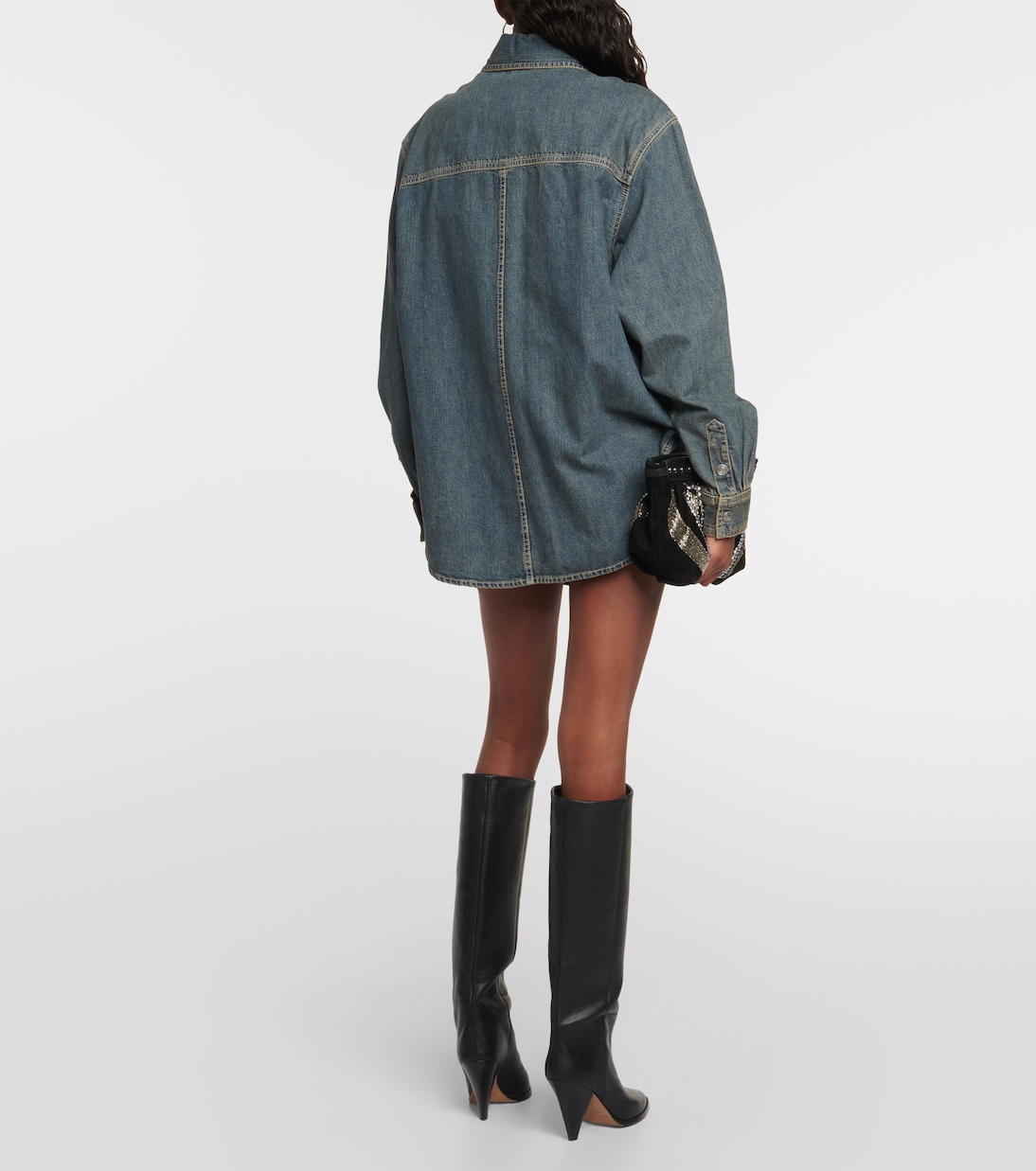 Veste Pearl en jean | Isabel Marant