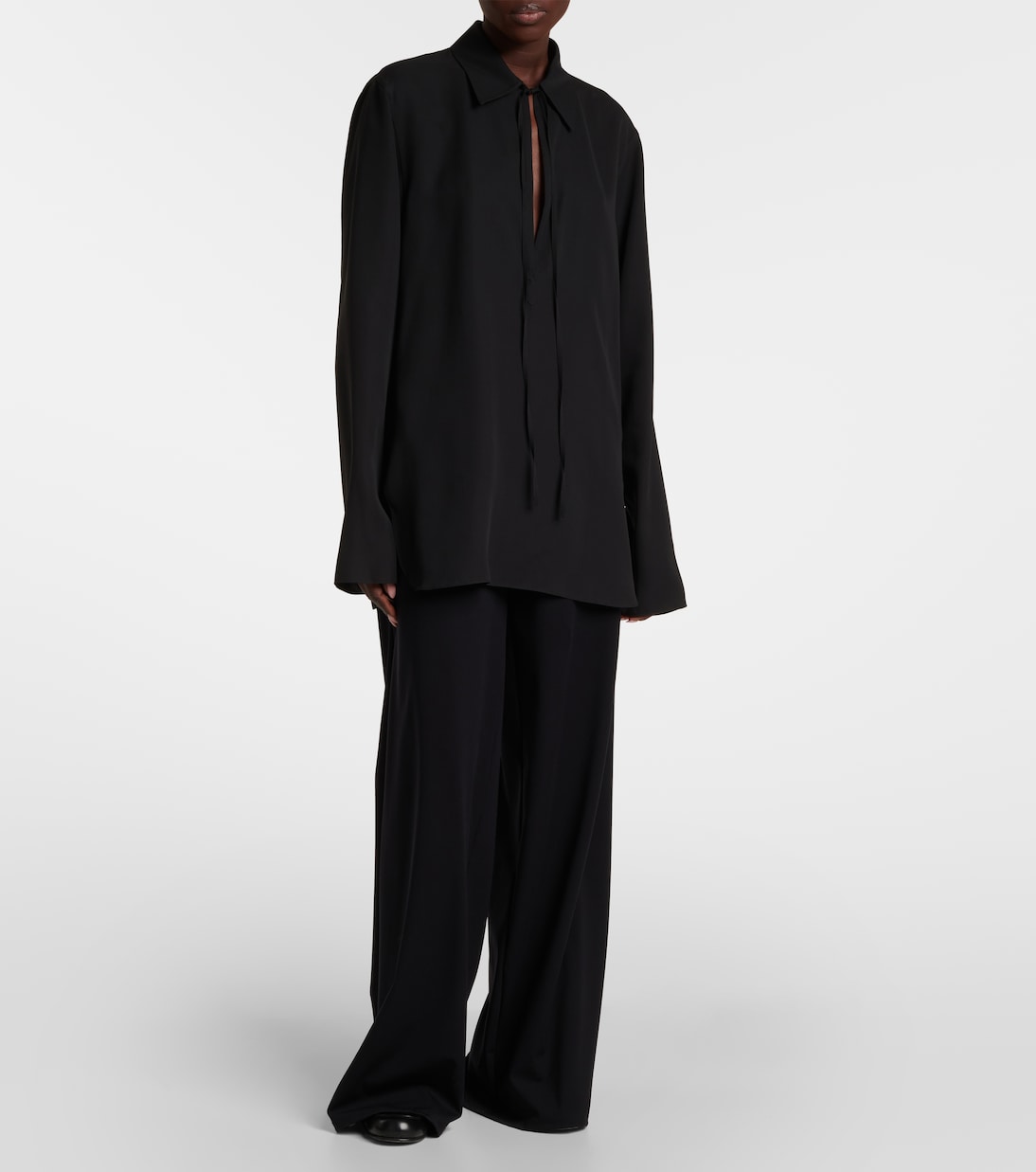 Blouse Malon en soie | The Row