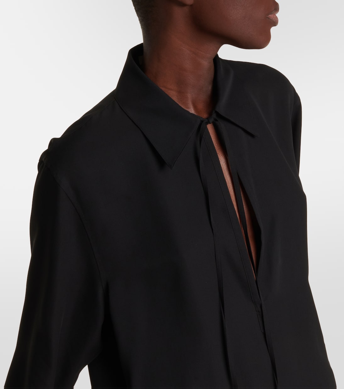 Blouse Malon en soie | The Row