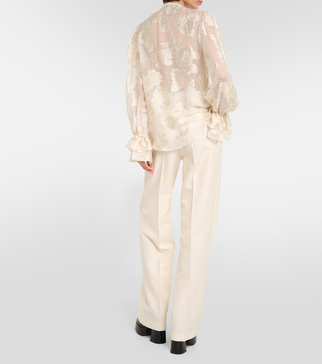Blusa in crêpe di seta | Etro