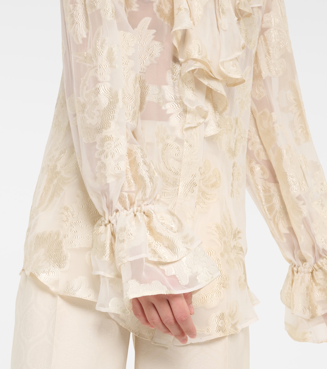 Blusa in crêpe di seta | Etro