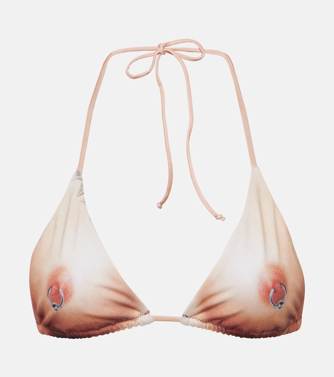Top de bikini Tattoo Collection estampado | Jean Paul Gaultier