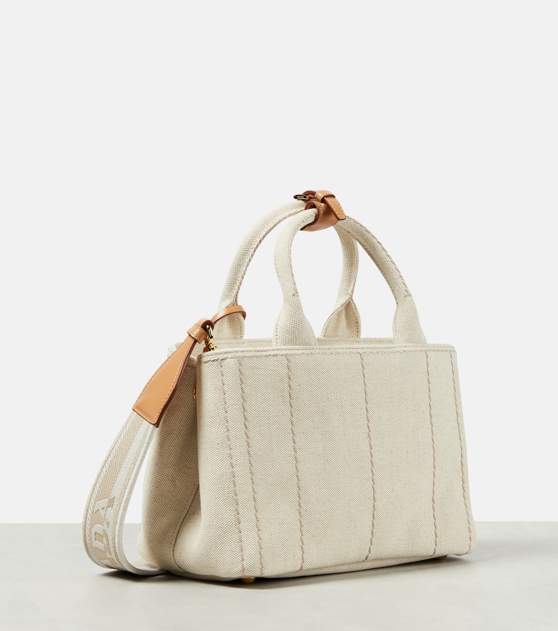 Borsa Giardiniera Medium in canvas | Prada