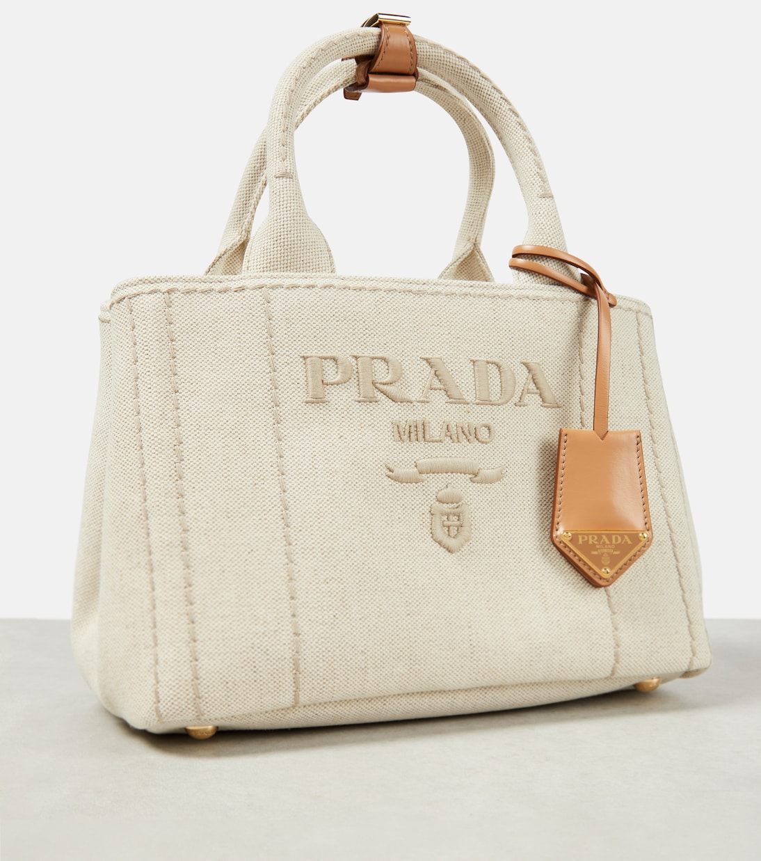 Borsa Giardiniera Medium in canvas | Prada