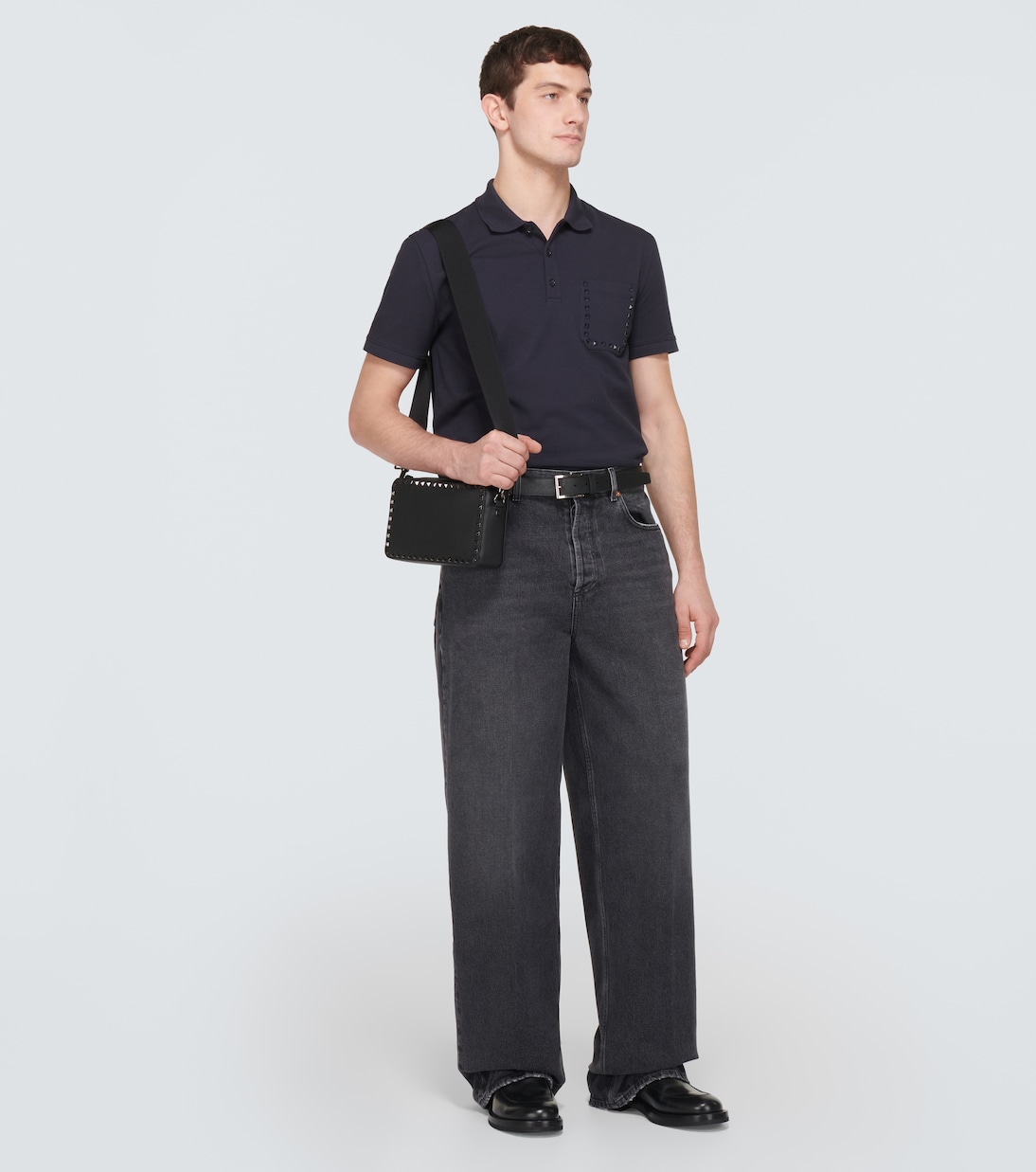 Polohemd Rockstud aus Baumwolle | Valentino