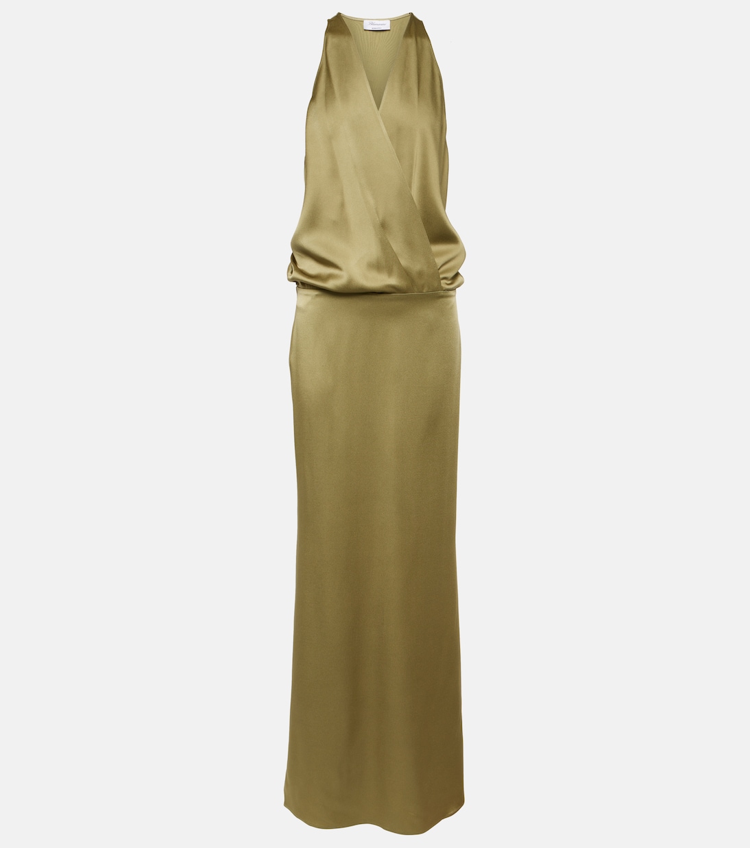 Robe longue en satin | Blumarine
