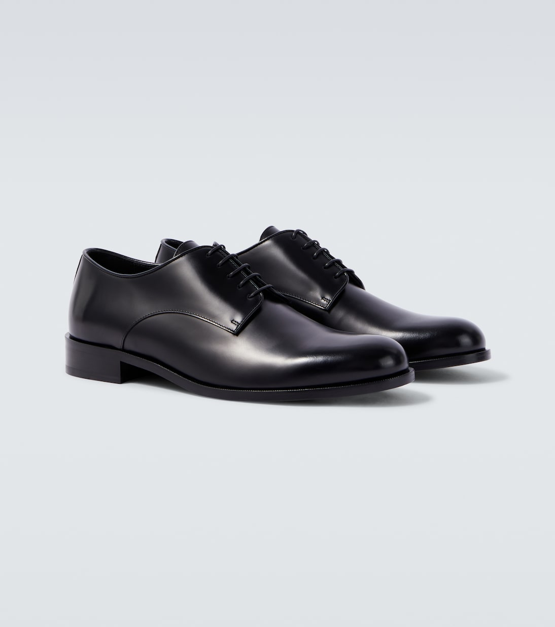 Leather Derby shoes | Giorgio Armani
